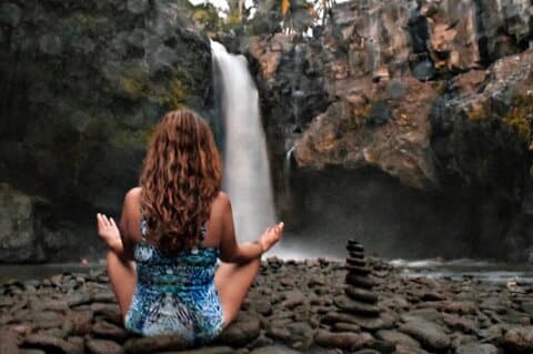 En dagstur i Ubud - Foss, templer og huske