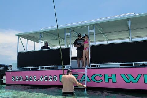 4 HR-Private Crab Island Charter up to 47 of your Guest