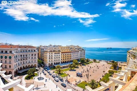 Halve dag privérondleiding door Thessaloniki met chauffeur 4 uur