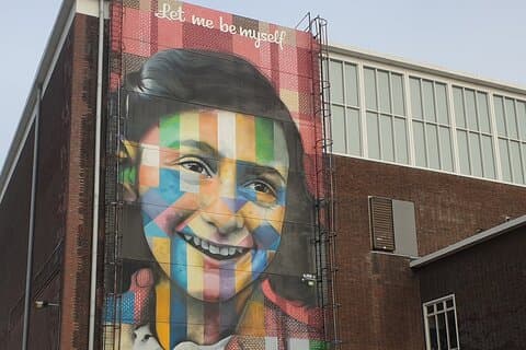 Anne-Frank-Geschichte, Jüdisches Viertel Amsterdam, 2. Weltkrieg