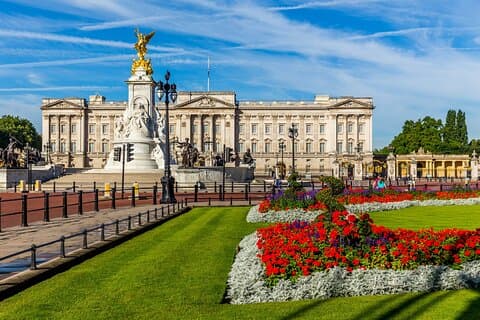 Exterior do Palácio de Buckingham e Excursão Privada da História Real