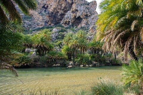 Heraklion : Preveli per boot, Rethymno & Damnoni geheime stranden