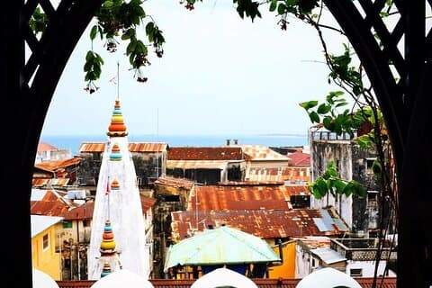 Stone Town Tour, Blue Lagoon, Starfish Adventure, The Rock Resturant, Kuza Cave