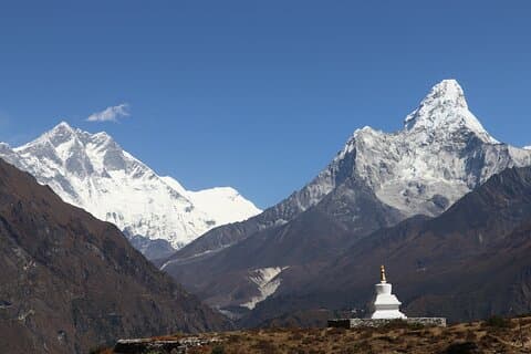 Caminhada no Campo Base do Everest