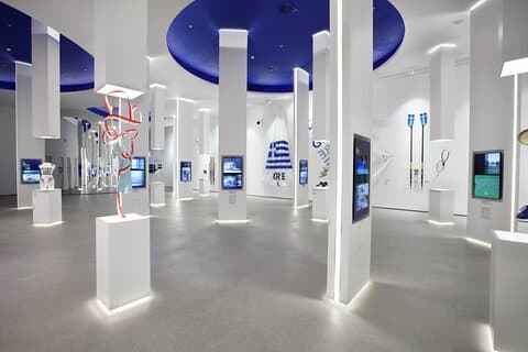Billet til Athens Olympiske Museum