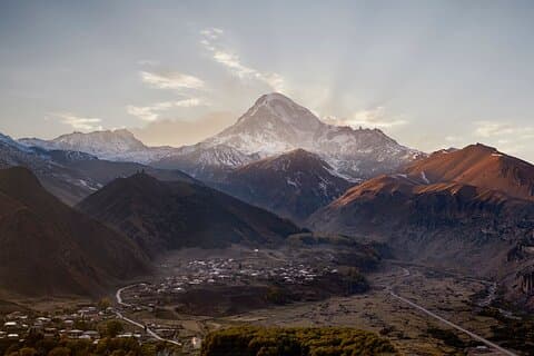 Private day trip to the Caucasus mountains and the Russian border