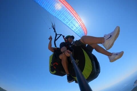 Tandem paragliding tour in Budva Montenegro