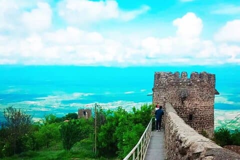 Visite privée : Sighnaghi, Bodbe (dégustation de vin gratuite)