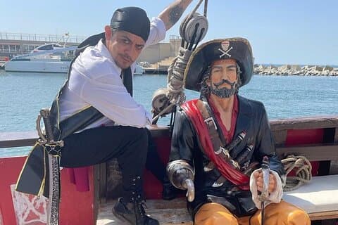 Aventura pirata en Barcelona: 50 minutos.