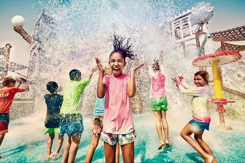 Entrada a Yas Water World en Abu Dabi