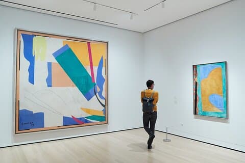 Billet d'entrée au Musée d'Art Moderne