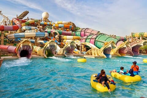 2 Days 2 Park- Ferrari World +Yas Waterworld Or Warner Bros World Combo Tickets
