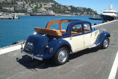 French Riviera Private Vintage Car Tour from Nice