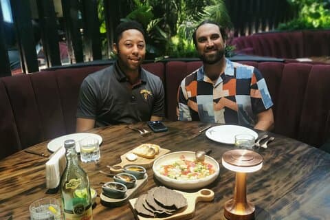 Proeverij van Mexicaans gastronomisch eten uit San Diego