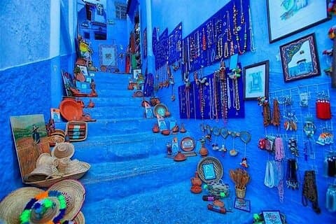 Tour di un'intera giornata The Blue City, CHEFCHAOUEN in piccoli gruppi