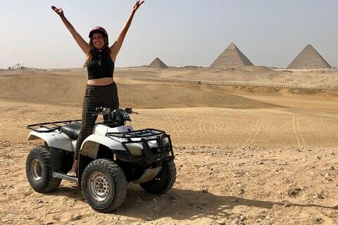 Private Tours Giza Pyramider, Sphinx, Quad Bike og Safari Kamel Ride