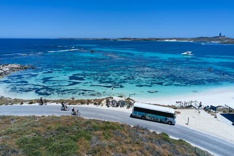 Tour en bus Rottnest Bayseeker depuis le port de Hillarys