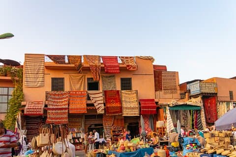 Heldags guidet tur i Marrakech med kameltur fra Casablanca