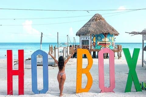 Tour di un'intera giornata di Holbox Island e Yalahau Cenote con pranzo
