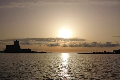 Trapani_Aperitif at sunset
