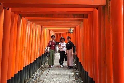 Kyoto 6 timer privat tur Fushimi Inari, Kiyomizu, Gion og skjulte gems