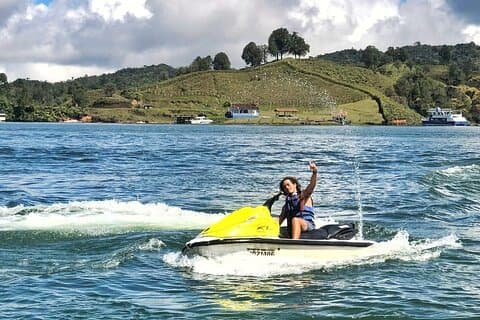 Guatape & JetSki Ride & El Peñol Rock & Quaint Town From Medellin