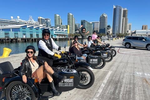 Sidecar de cata de vinos: tour privado de 2,5 horas en San Diego