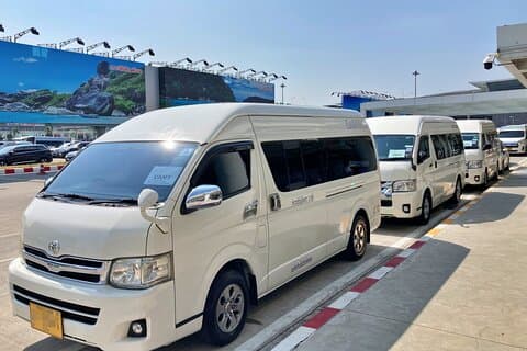 Phuket Lufthavn til Krabi Privat transfer med van