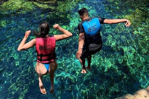 Heldagstur til 5 magiske cenoter i Riviera Maya