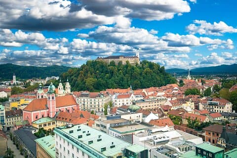 Privat rundvandring i Ljubljana: Gamla stan, UNESCO och marknaden