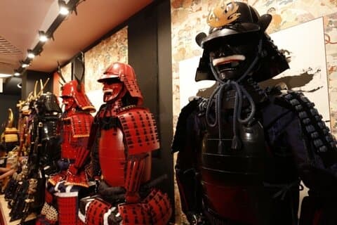 Samurai Armour Fotoshooting in Shibuya