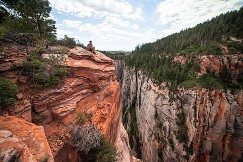 Au-dessus de Zion Via Ferrata - Ascension en groupe privé