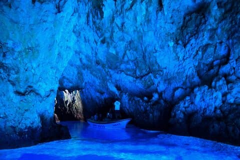 Privat hurtigbåttur til Blue Cave og Pakleni-øyene