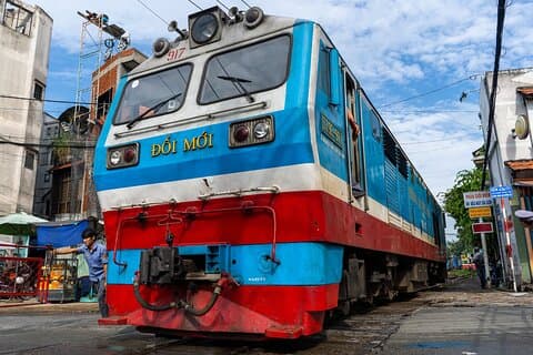 Visite photographique du village ferroviaire de Saigon