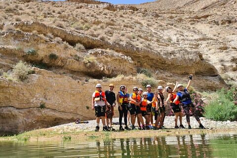 Heldags guidet juvingeventyr i Wadi Salaita