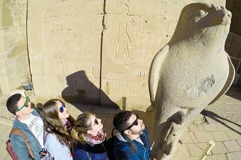 Privat tur til Edfu og Kom Ombo-templene fra Aswan