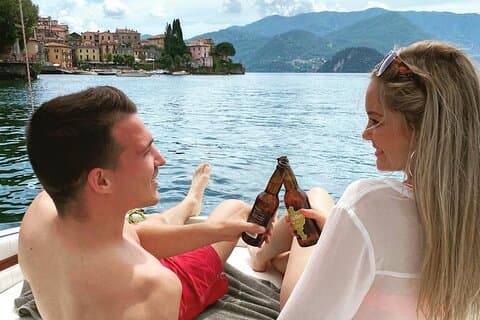 Crucero privado y guiado de 1 hora en el lago de Como en lancha motora Mostes