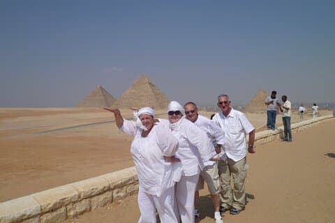 Heldagstur i Kairo och pyramiderna med buss från Sharm El-Sheikh
