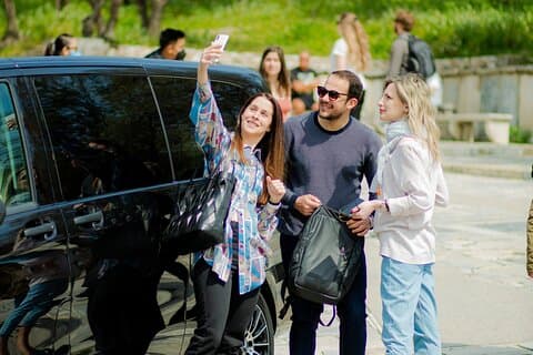 Transfert privé de l'aéroport d'Athènes à la ville (Minivan Jusqu'à 7)
