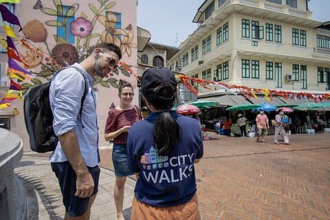 Bangkok: Excursão a pé histórica pelo Sião e pelas joias culturais