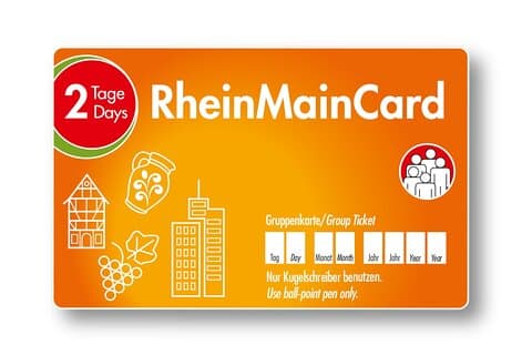 RheinMainCard 2 Days Group Ticket