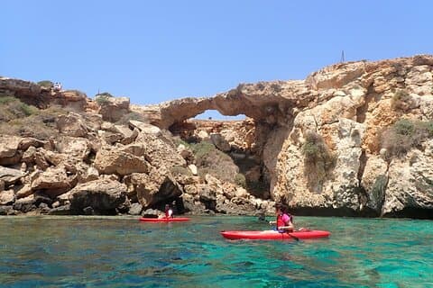 4 hour Guided kayaking trip along east Cape Greko
