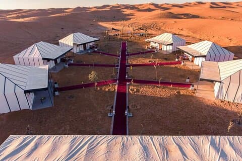 2 nachten privékamp in Merzouga met diner en kameelrit
