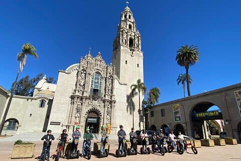 E-sykkeltur i Balboa Park