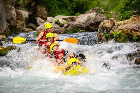 Forsränning på floden Cetina från Split eller Šestanovac