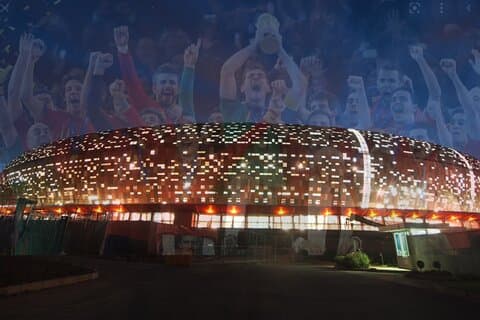 Private Halbtagestour Soccer City und Soweto Johannesburg