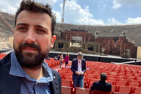 Arena di Verona Opera - Biglietto + 1h Visita guidata della città a piedi