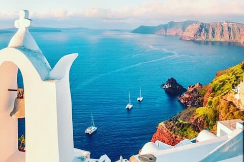Heldagsutflykt till Santorini