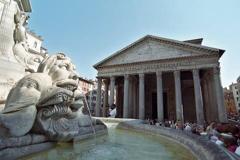 Pantheon, het best bewaarde Romeinse monument met gids