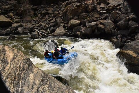 Raft through Gore Canyon- Class V Ultimate Advanced White-Water Rafting